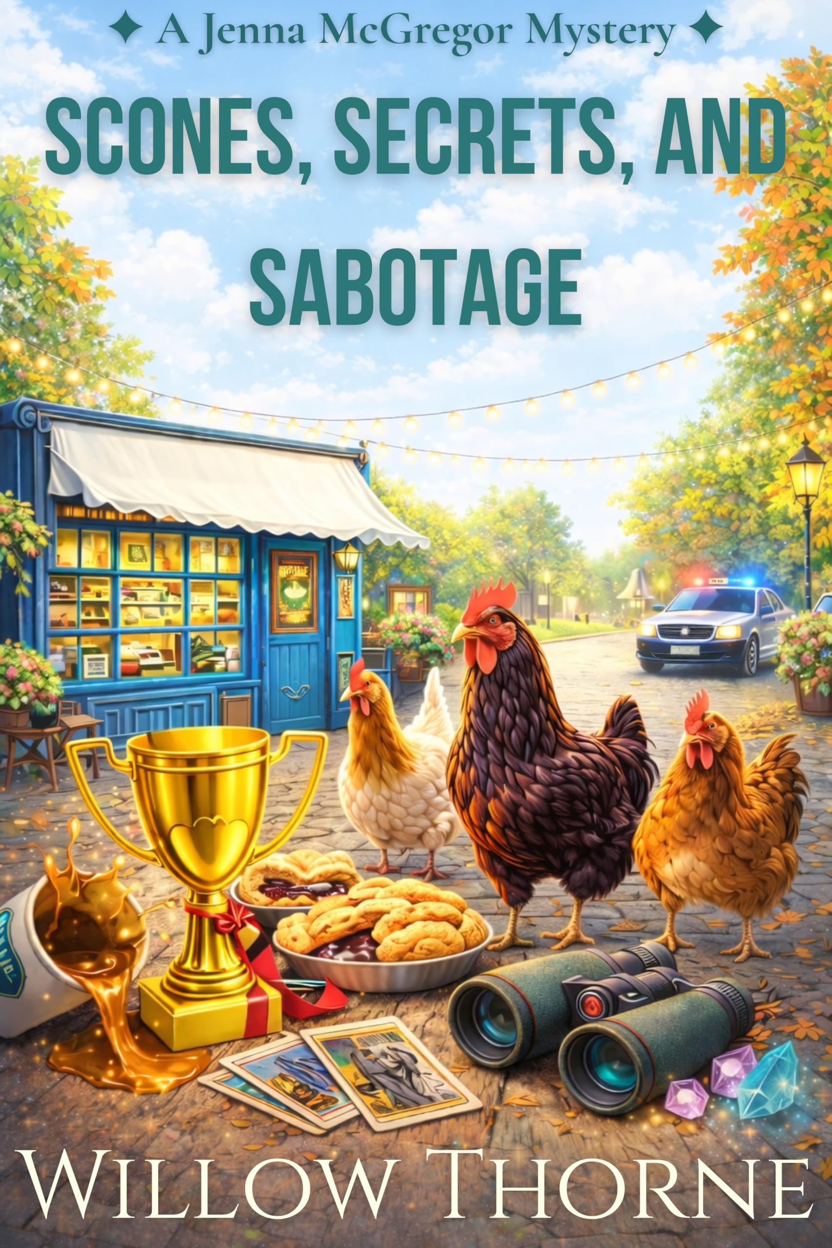 Scones, Secrets, and Sabotage