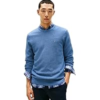 Tommy Hilfiger Uomo Pullover Essential Structure Crew Neck Regular Fit