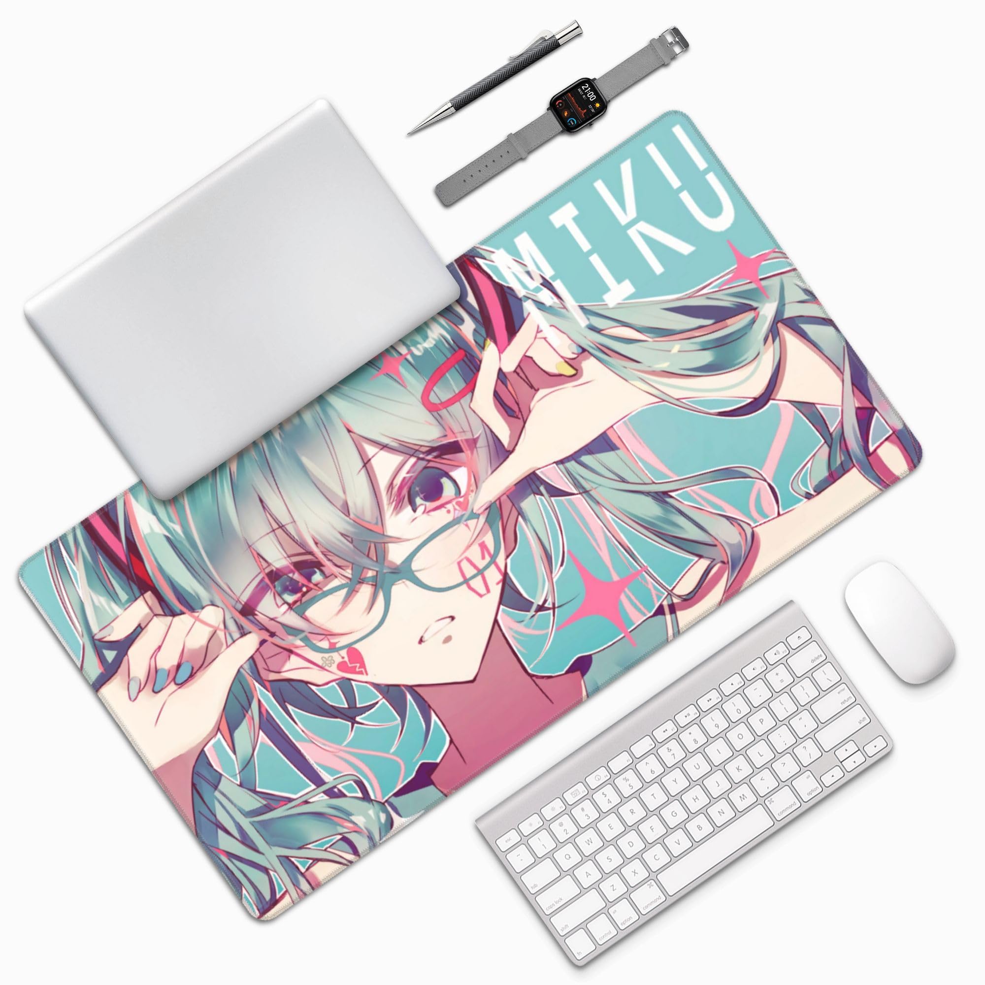 Amazon.co.jp: ZHIBUJIANG ゲーミングマウスパッド、大型マウスパッド