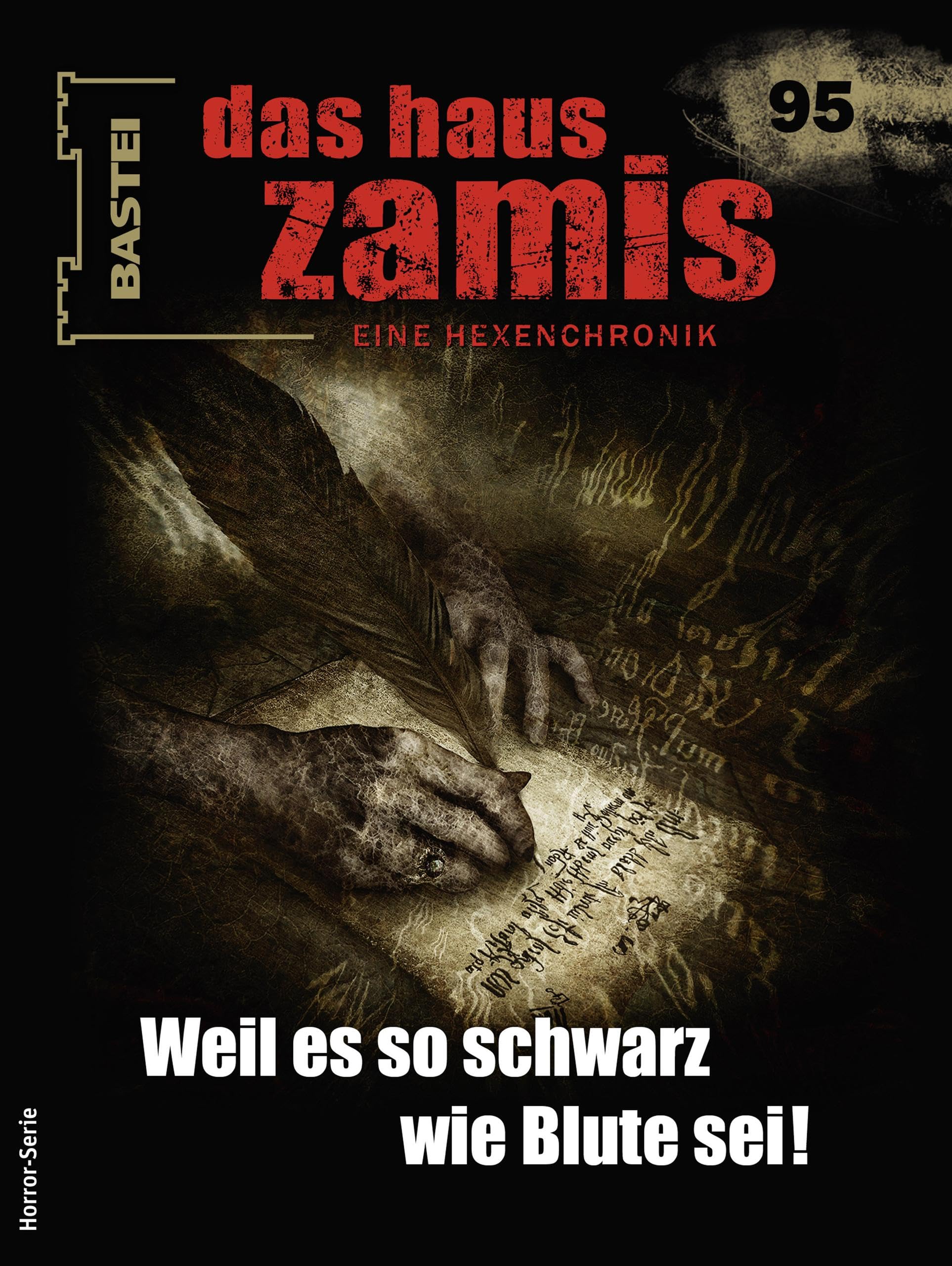 Cover of Das Haus Zamis, #95: Weil es so schwarz wie Blute sei!