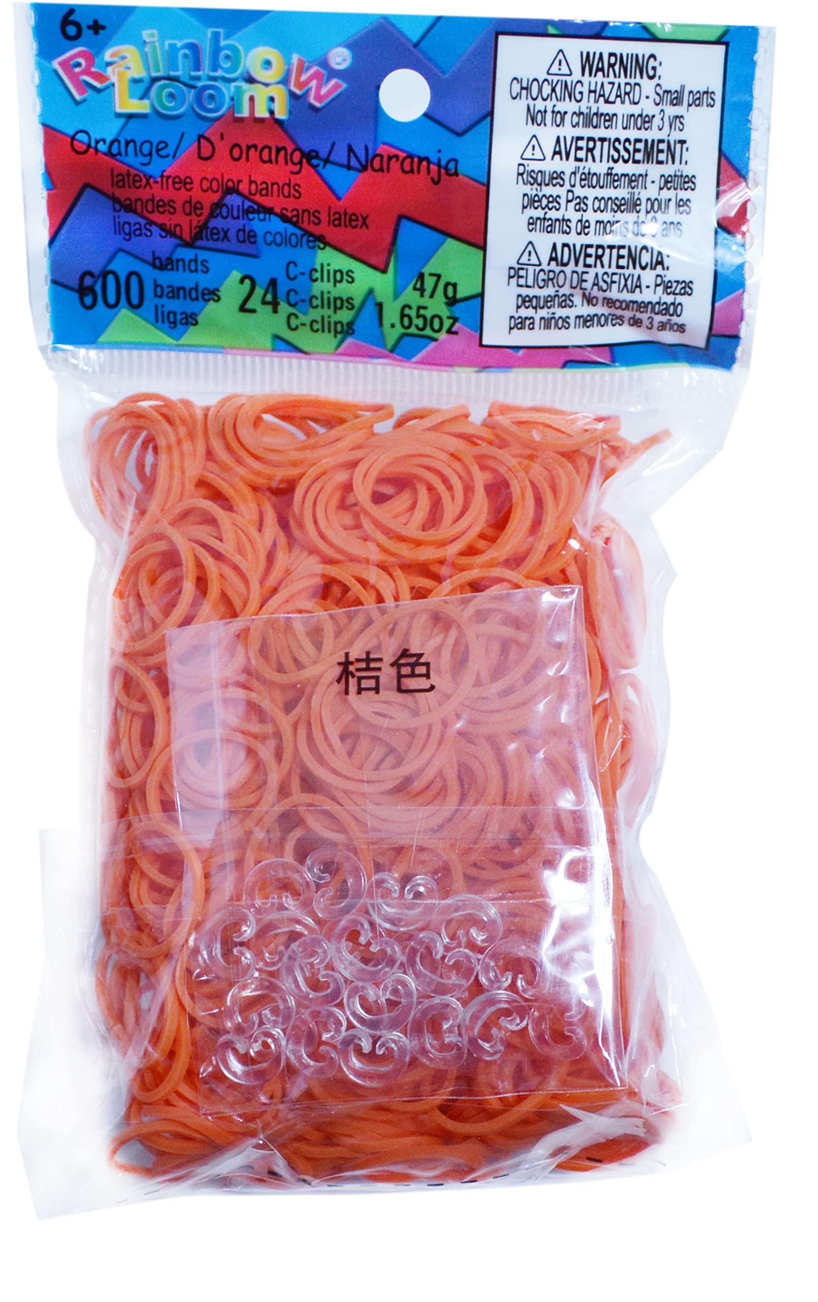 Rainbow LoomSolid Bands-Orange