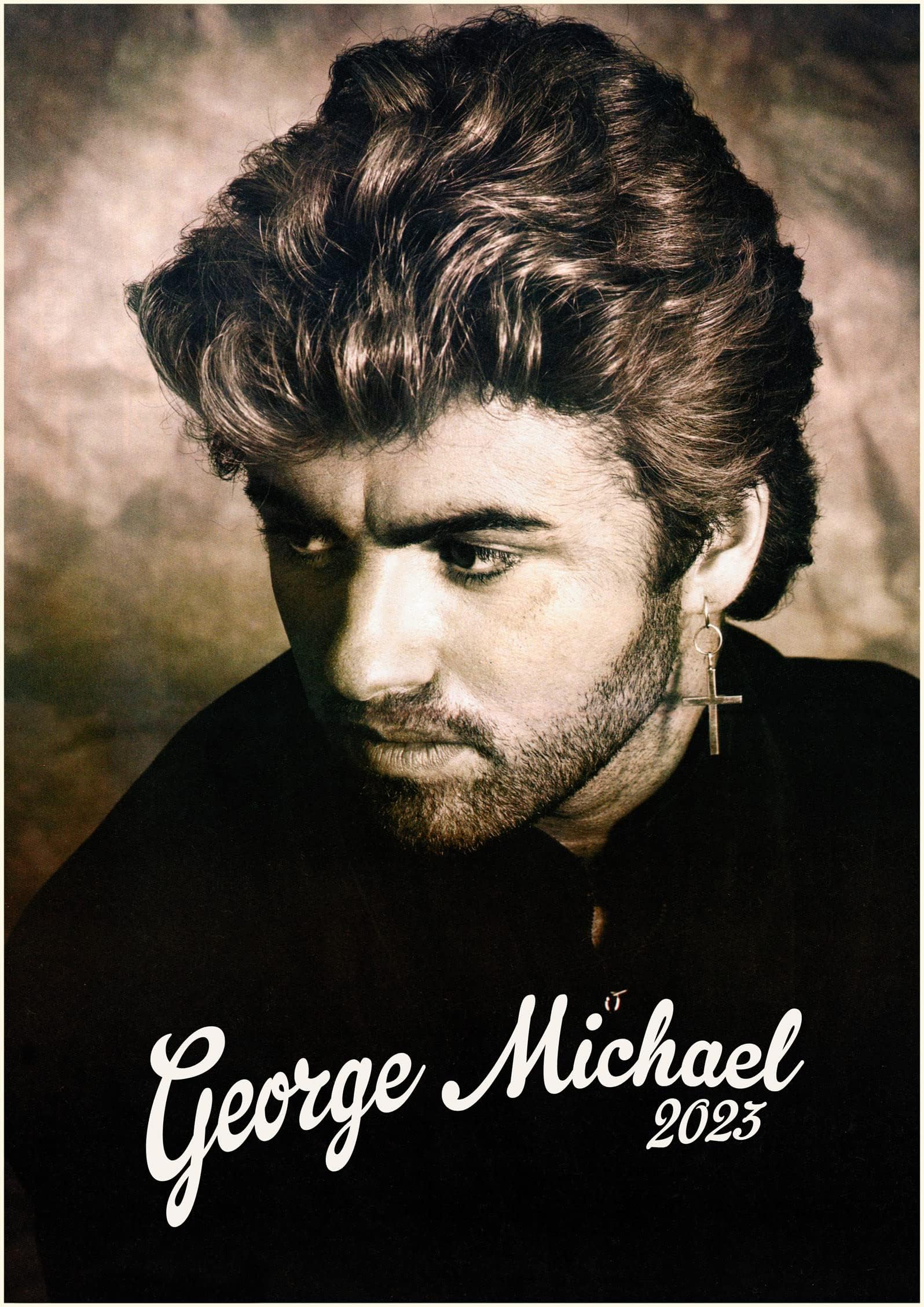2023 Wall Calendar [12 pages 8"x12"] GEORGE MICHAEL Vintage Rock Music Magazine Covers Posters Photos
