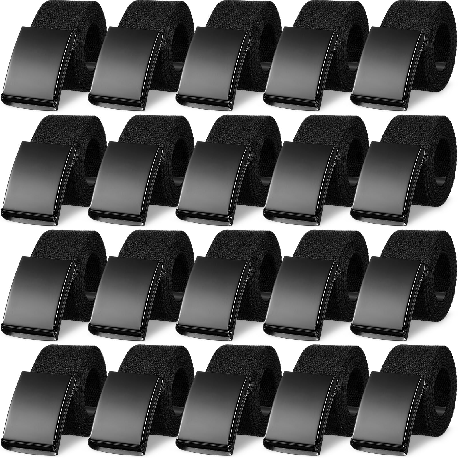 Yahenda Canvas Web Belts Bulk