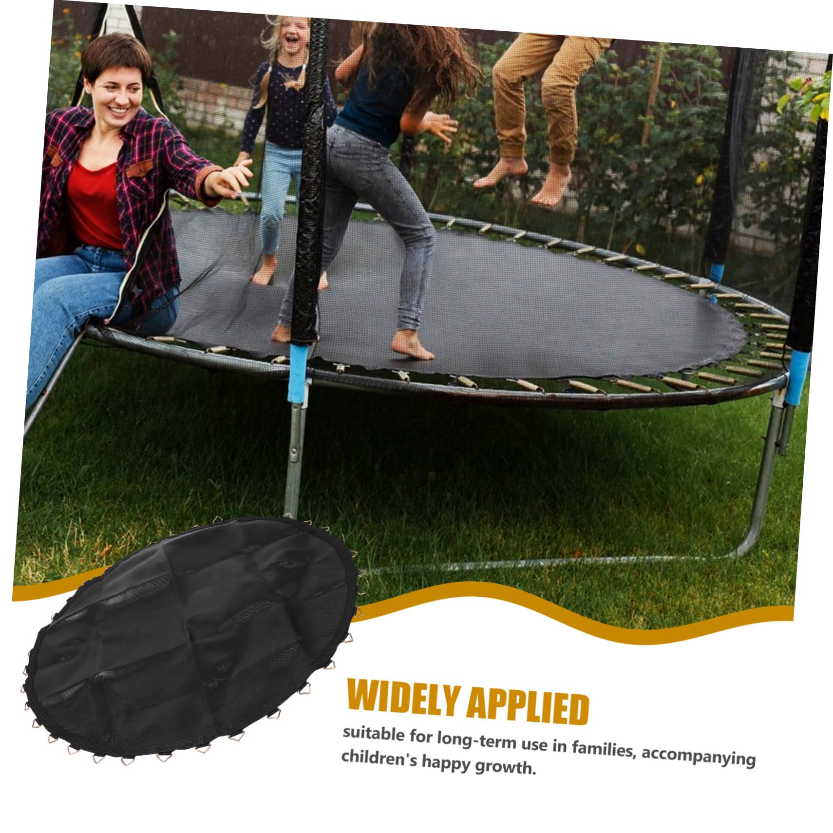 High Elastici Tappetino di ricambio rotondo con tappetino Hoo Outdoor Jumping Mat per fitness e attività ricreative