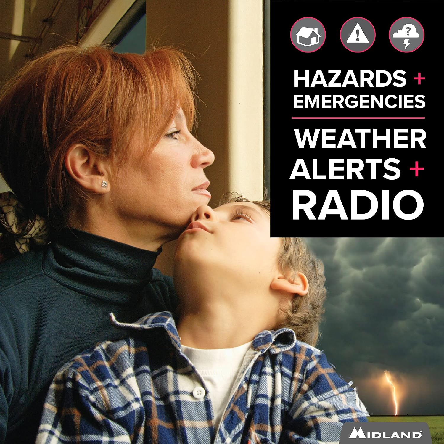 50% оƒƒ Dіѕсоunt Midland - WR300, Deluxe NOAA Emergency Weather Alert Radio - S.A.M.E. Localized Programming, 60+ Emergency Alerts, & Alarm Clock w/ AM/FM Radio
