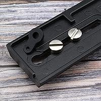 Vista 7 de ECSiNG Reemplazo de placa de liberación rápida para trípode compatible con Manfrotto 501pl 501 500ah 502ah 503hdv 504hd placa de cámara de cambio