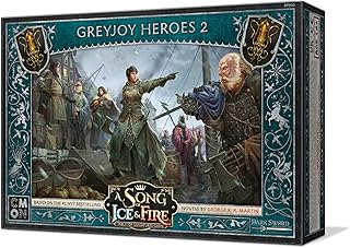 A Song of Ice and Fire - Greyjoy Heroes Unit Box #2 - Strategy Game for Teens and Adults - Ages 14+ - 2+ Players - Average Playtime 45-60 Minutes - Made by Cmon