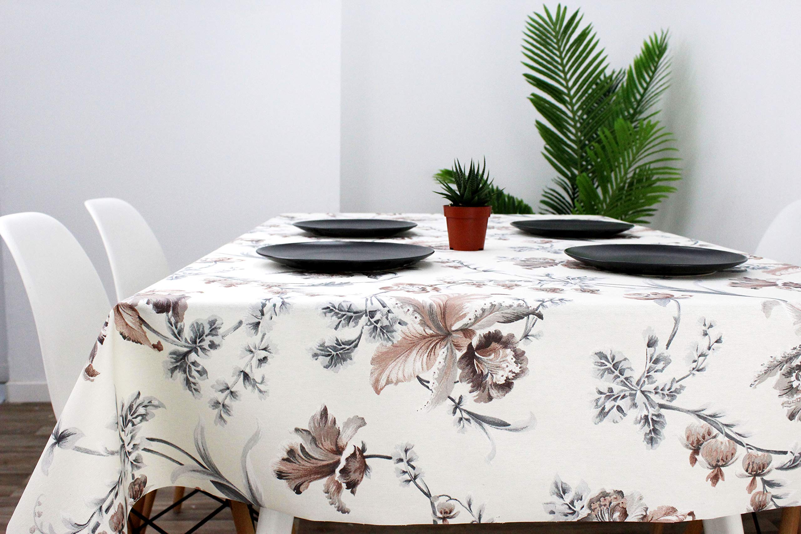 MCM Lux Romantic Flower Anti-Stain Tablecloth