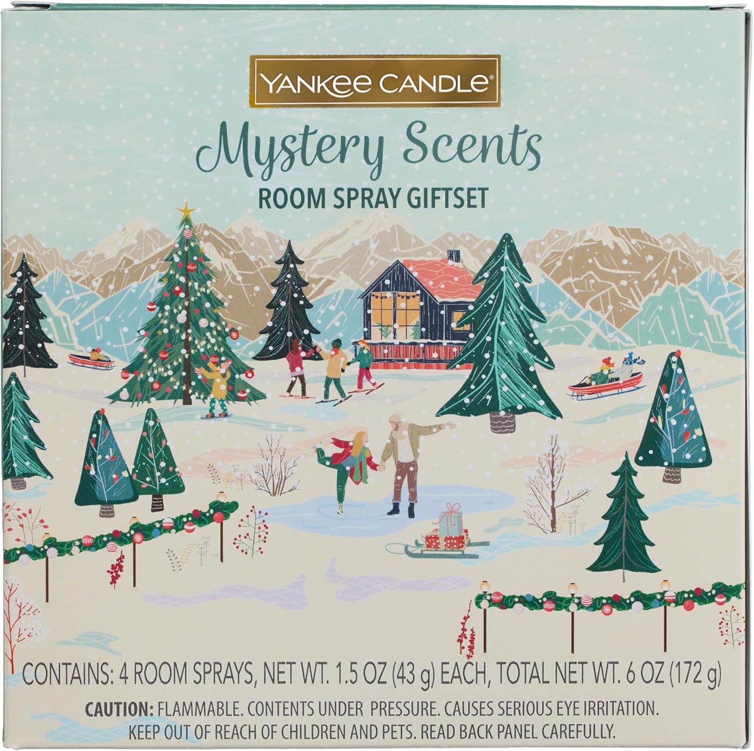 Yankee Candle Room Spray Mystery Box – 4 Pack Assorted Scents – Long Lasting Home & Car Air Freshener, Odor Eliminator, Room Deodorizer, 1.5 oz Each (4 Sprays Total) - Image 8