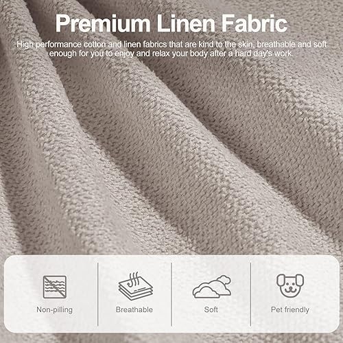 Miniatura 4 de Silla decorativa con respaldo ajustable otomano, silla de sala de estar tapizada con juego de reposapiés, silla moderna, acogedora silla reclinable