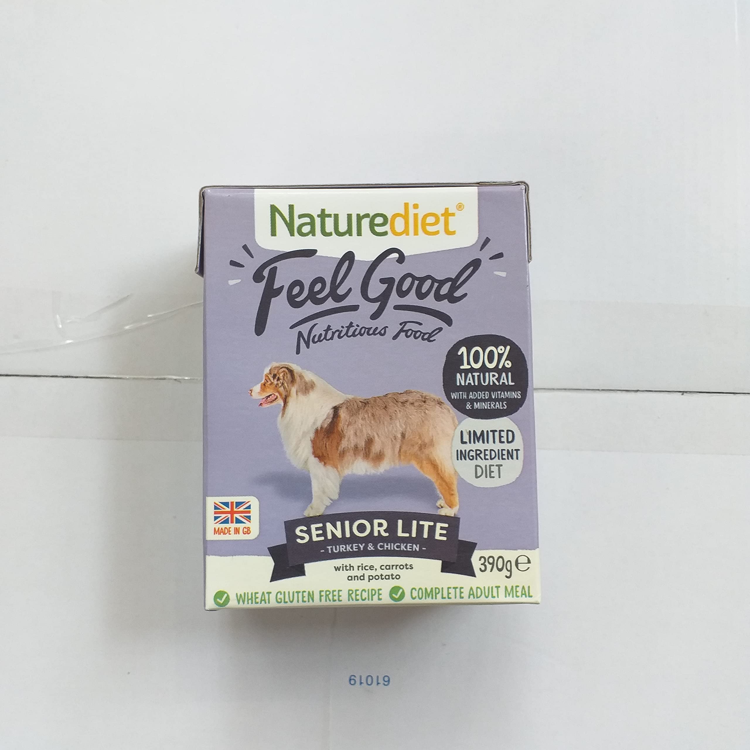 Naturediet Senior/Lite with Vegetable & Rice 18 x 390g 7020g