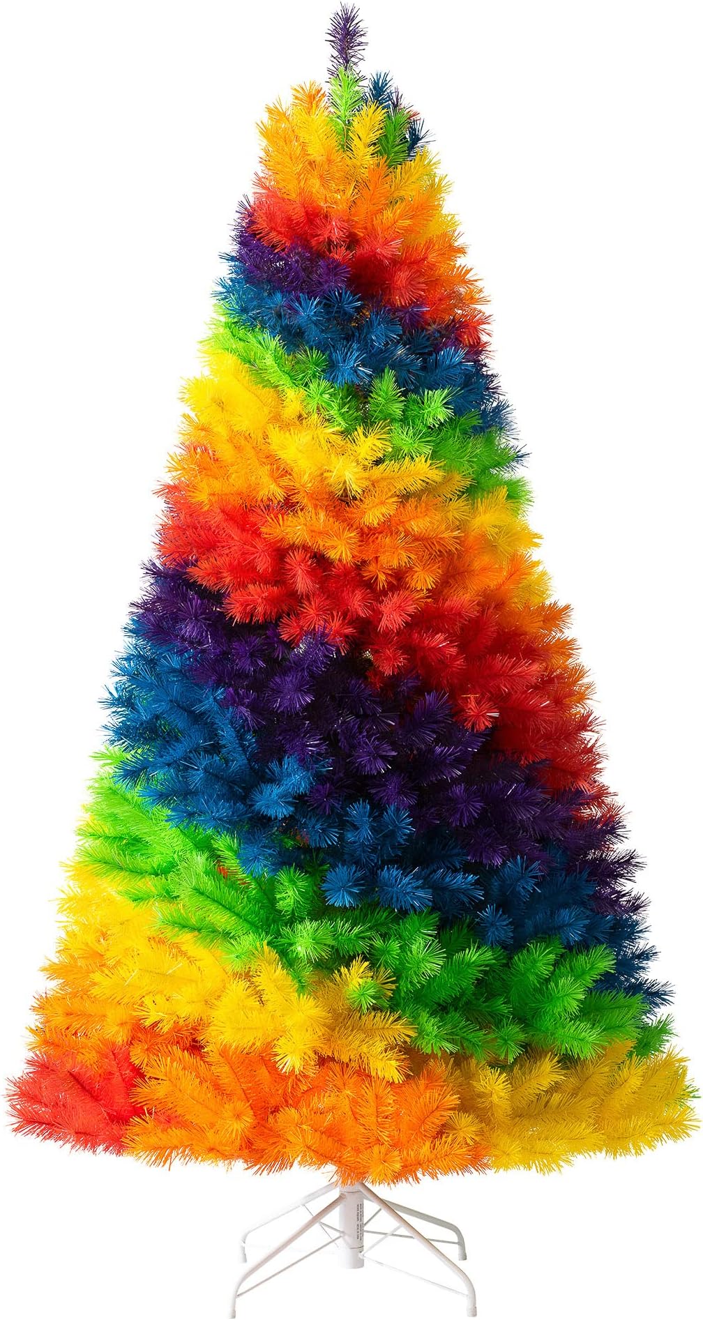 Treetopia The Original Rainbow Artificial Christmas Tree 7ft Unlit