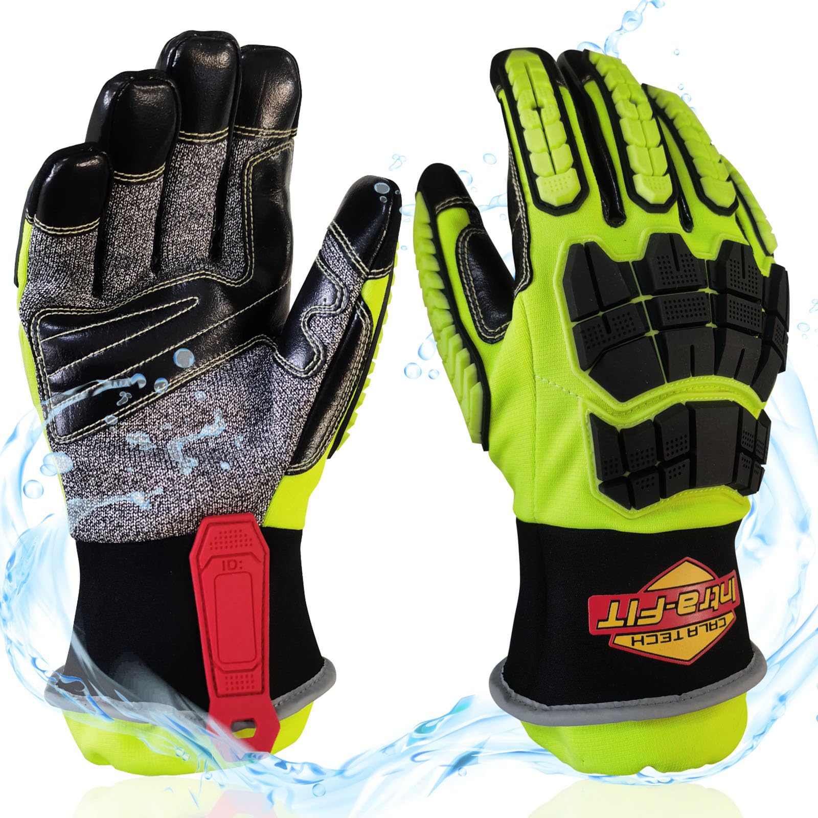 Intra-FIT Heavy-duty Rescue Extrication Glove EN388:2016 Certification, Super Dexterity and Ultra Durability