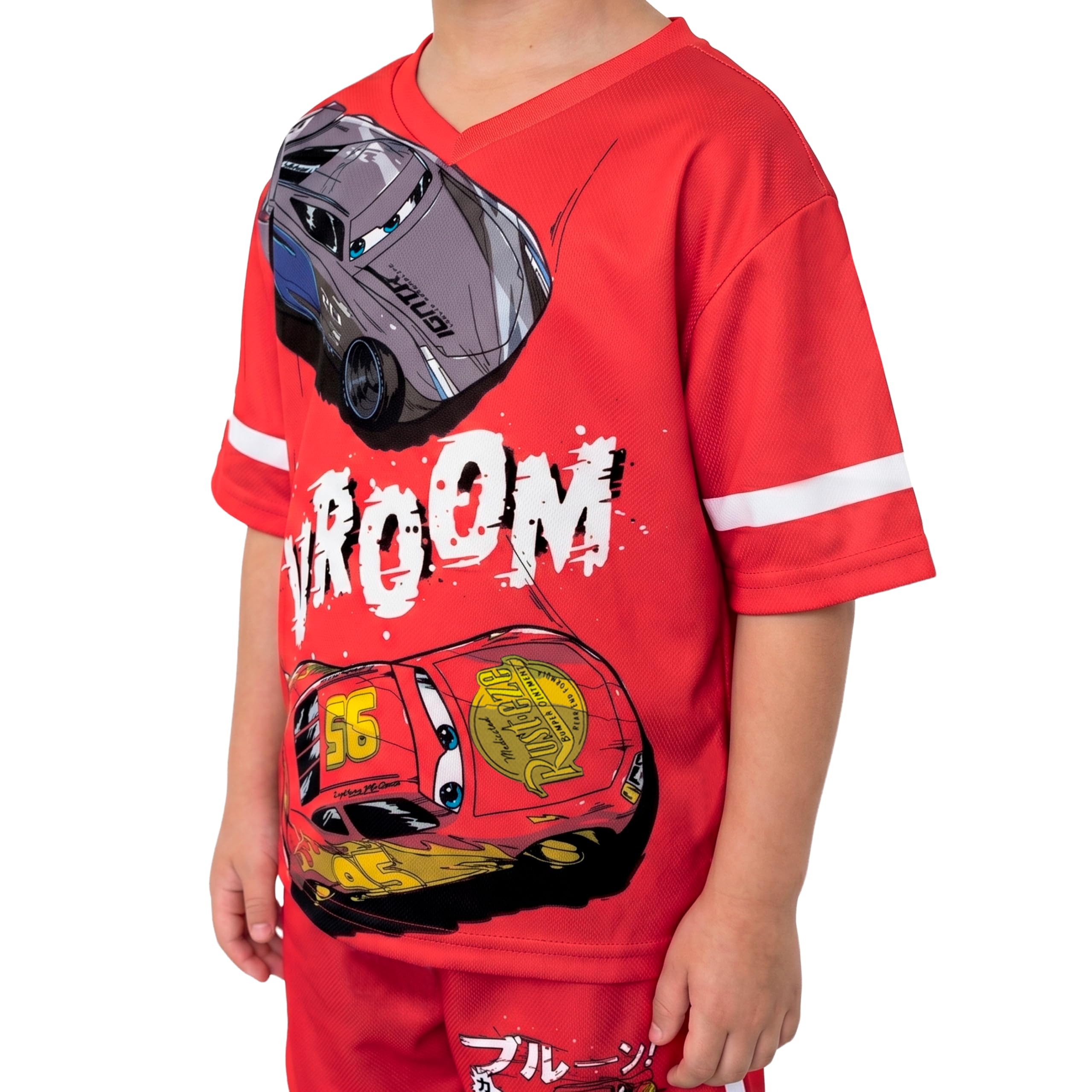Disney Cars Pantaloncino E T Shirt Bambina, Pantaloncini Ragazzo E Maglietta Saetta McQueen, Abbigliamento Bambini
