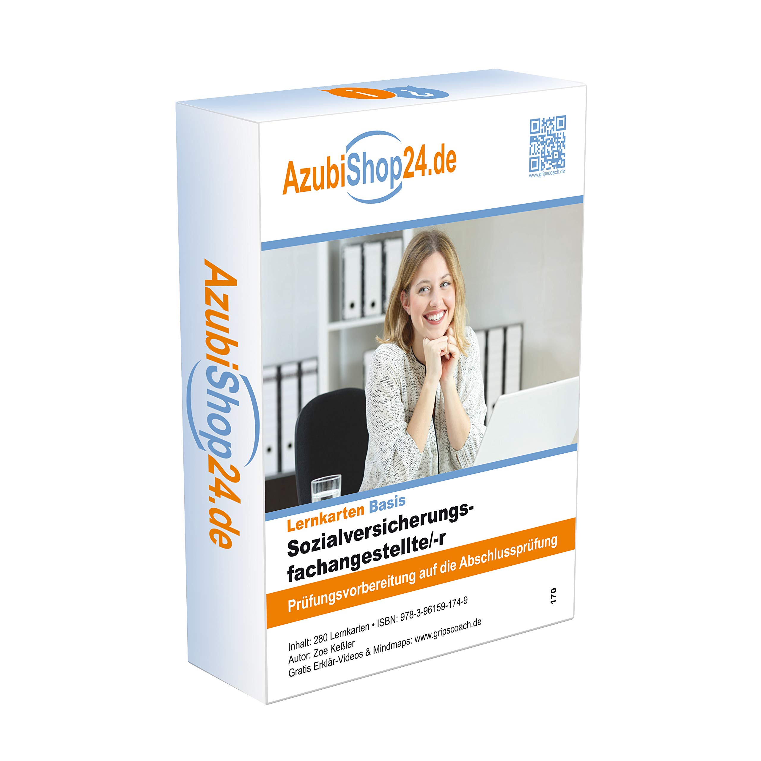 AzubiShop24.de Kombi-Paket Lernkarten Sozialversicherungsfachangestellte /r: Erfolgreiche Prüfungsvorbereitung auf die Abschlussprüfung
