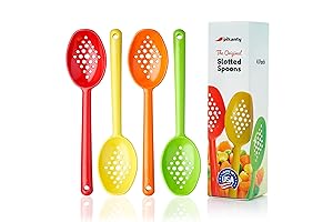Small Slotted Spoon 4-Pack: Versatility Redefined