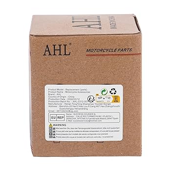 Amazon | AHL バイク用 オイルフィルター オイルエレメント 互換