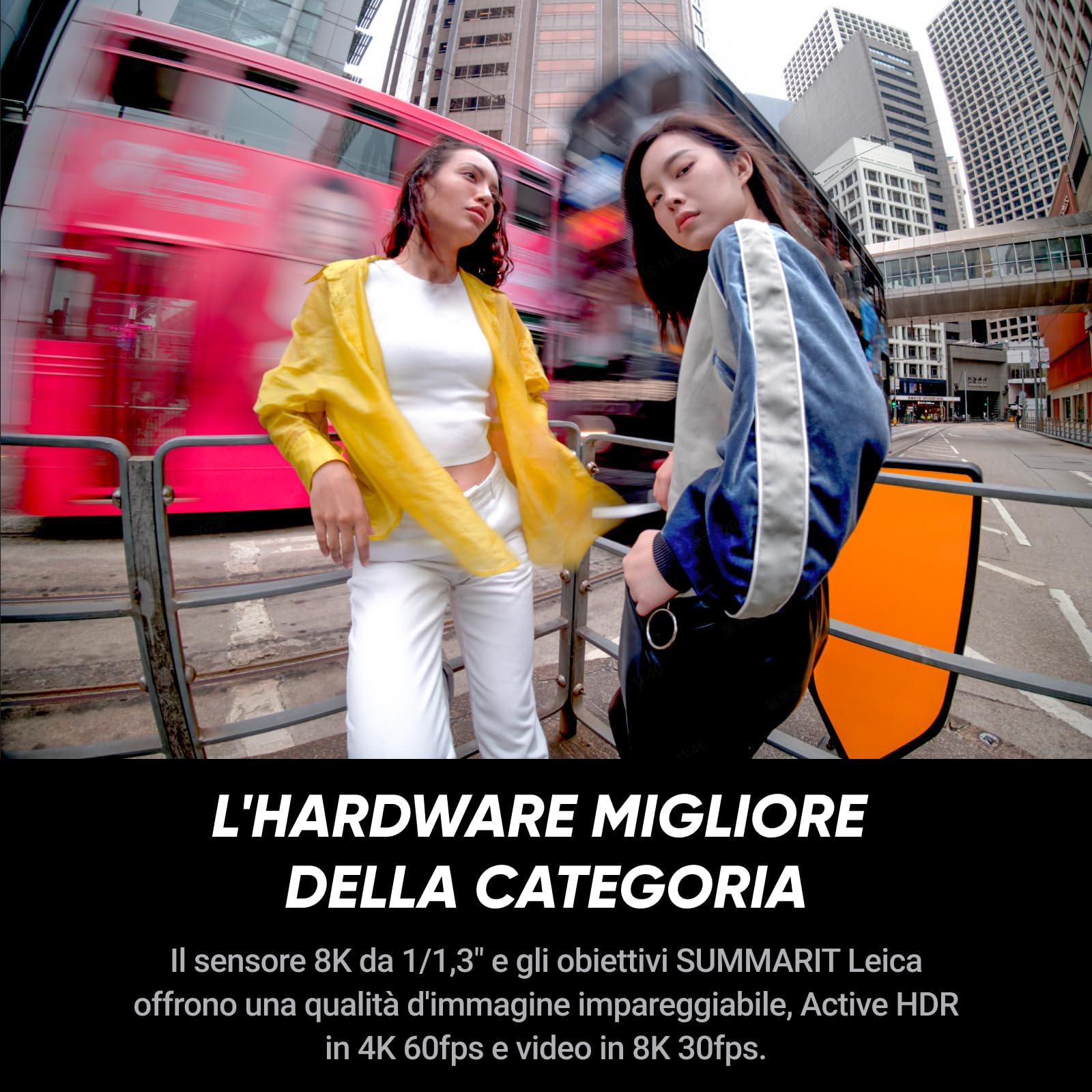 Insta360 Ace Pro 2 Pack Xplorer Grigio: Action Cam 8K Impermeabile, Co-ingegnerizzata con Leica, Sensore 1/1.3", doppio Chip IA. Superba in Bassa Luce, Audio Superiore, Fotografia urbana e Viaggi.