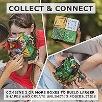 Vista 6 de Shashibo Caja que cambia de forma, juguete STEM con imanes ultra fuertes, cubo de rompecabezas sensorial que se transforma en más de 100 formas
