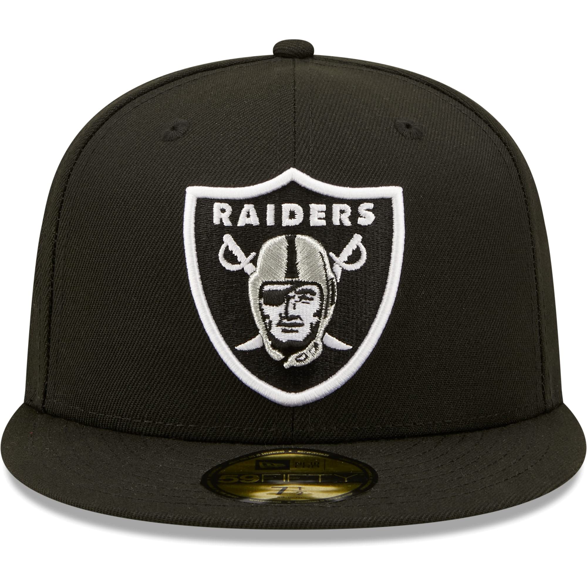 New Era 59Fifty Cap - Cappellino con Visiera Las Vegas Raiders 50 anni - 7 3/4