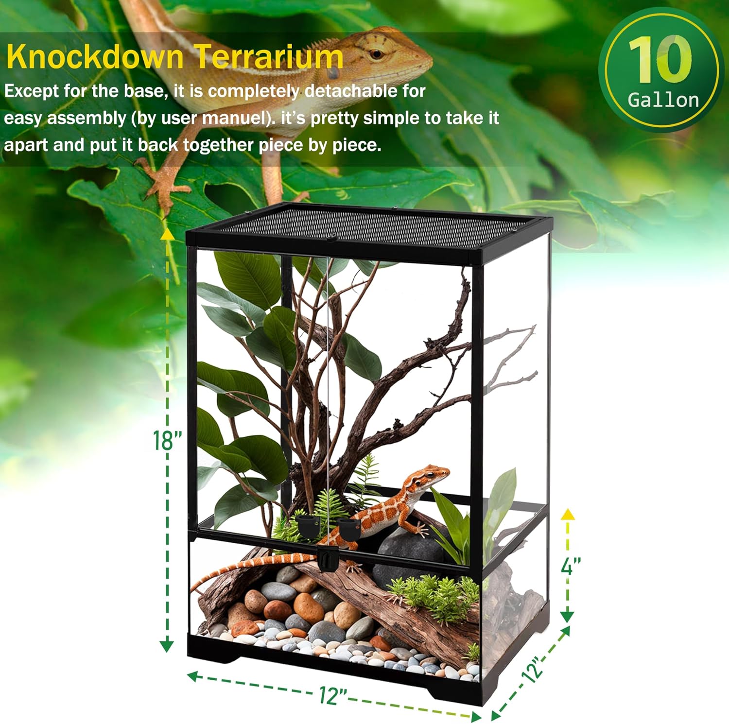 Exo Terra Crested Gecko Complete Setup Crested Gecko Platinum Kit