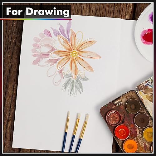 Miniatura 7 de Koala - Papel de cartulina blanco mate de 8.5 x 11 pulgadas de grosor, 50 hojas de 85 libras y 8.11 ozm, papel fotográfico mate pesado para