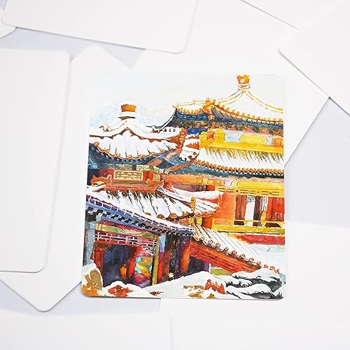 Miniatura 6 de Naipes blancos en blanco, 180 unidades, tamaño de póquer, perfectas para tarjetas flash de bricolaje, crea tu propio juego, estudia aprendizaje,