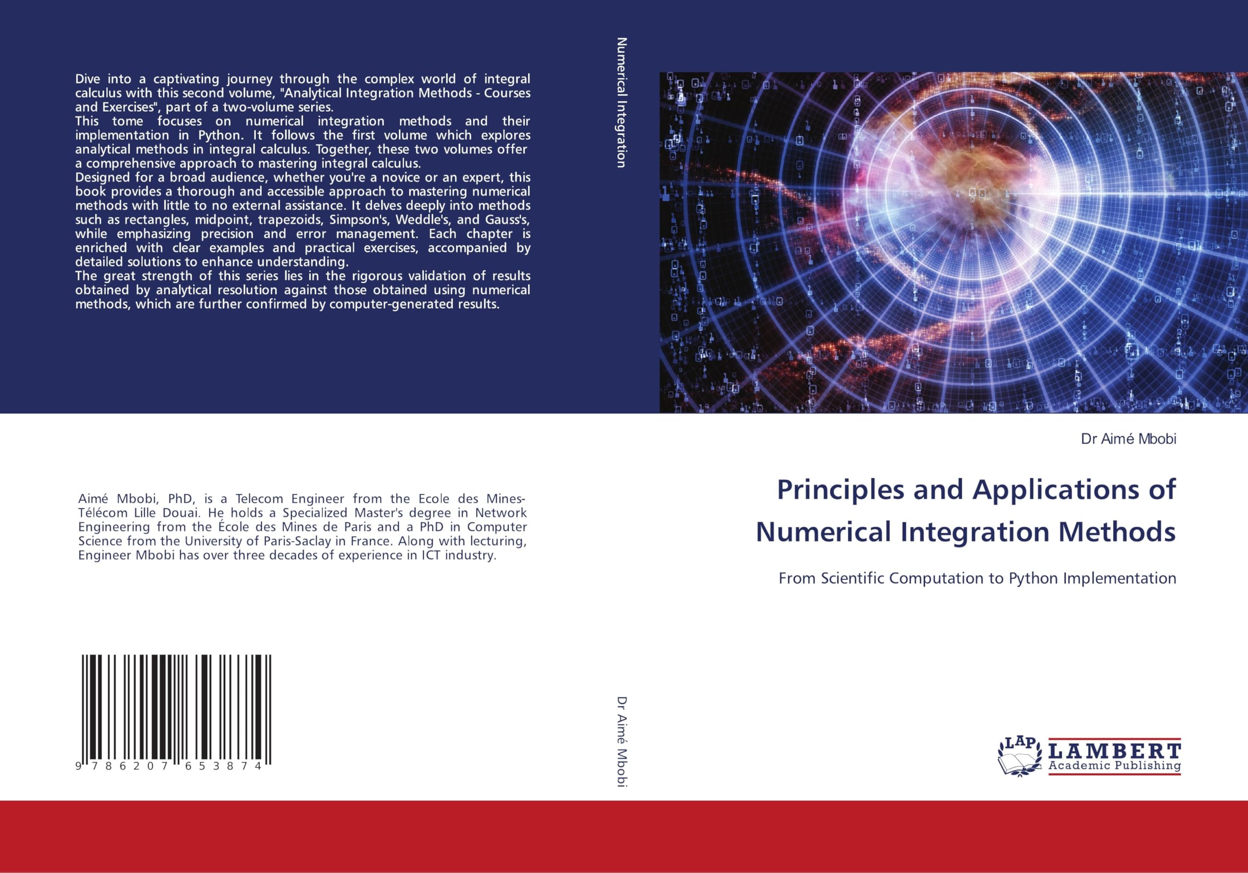 Principles and Applications of Numerical Integration Methods: From Scientific Computation to Python Implementation