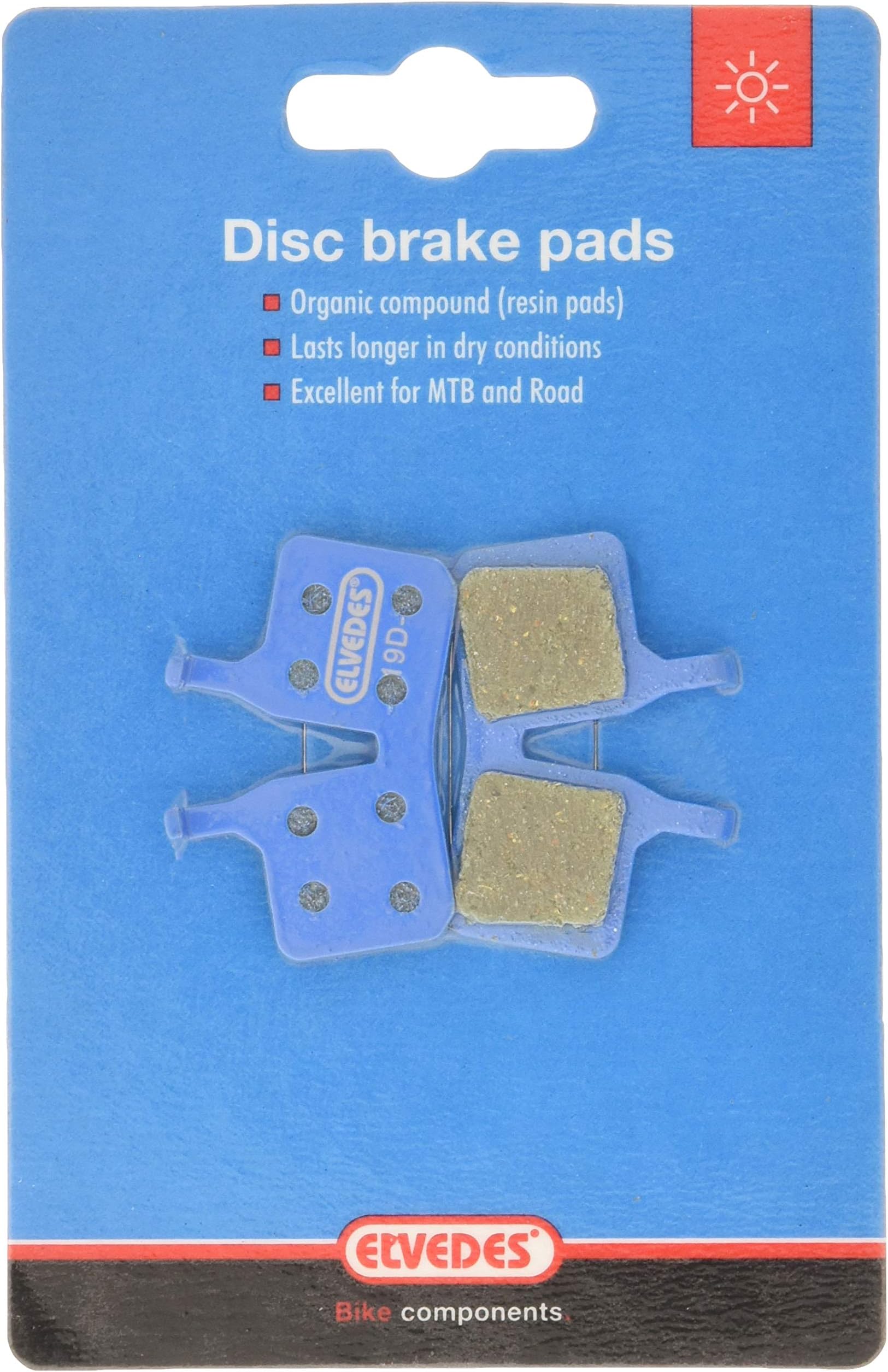 1 Pair Organic Brake Pads for Magura MT5/7 Brake Pads Cycle/MT/MT/E-Bike/Road Blue