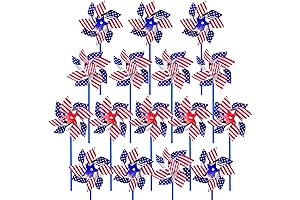 Patriotic Pinwheels for an Enchanting 4th of July Celebration