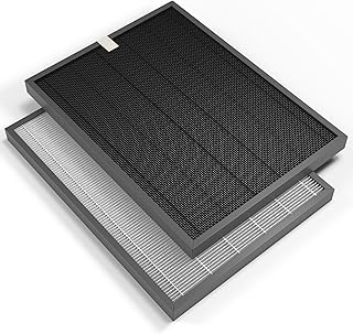 Think Crucial Replacement Air Purifier Filters Compatible with Winix J Models HR950 & HR1000 - Includes 1 Air Purifier Filter & 1 Carbon Filter - Compare to Part # 117130-2 Pack