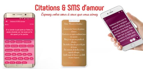 Poems & Quotes & Love SMS (Poèmes & Citations & SMS d'amour)