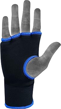 Brutul Padded Inner Gel Gloves Training Gel Elastic Hand Wraps for Boxing Gloves Quick Wraps Men & Women Kickboxing Muay Thai MMA Bandages Wrist Wrap Protector Handwraps (Pair)
