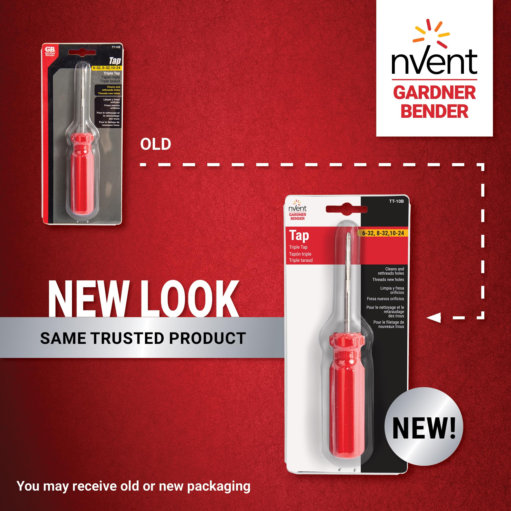 nVent GARDNER BENDER TT-10B Tapping Tool - 3-in-1 -2