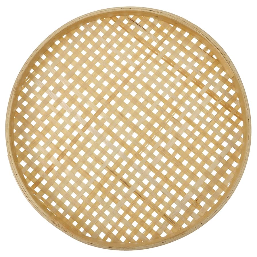Amazon.com: Cabilock Bamboo Sieve Baskets Weaving Basket