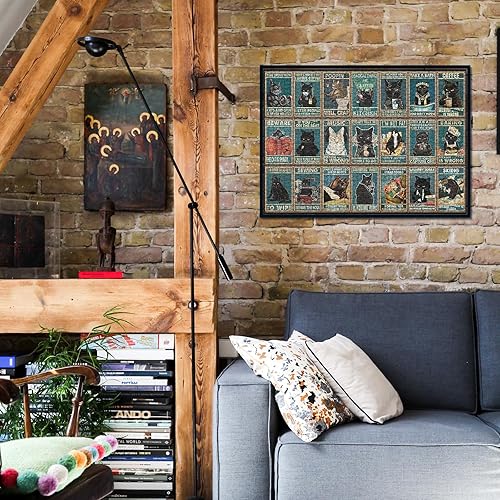 Miniatura 6 de Rompecabezas de gato para adultos, 1000 piezas, rompecabezas de collage de gatitos de 1000 piezas, rompecabezas con animales de 1000 piezas para