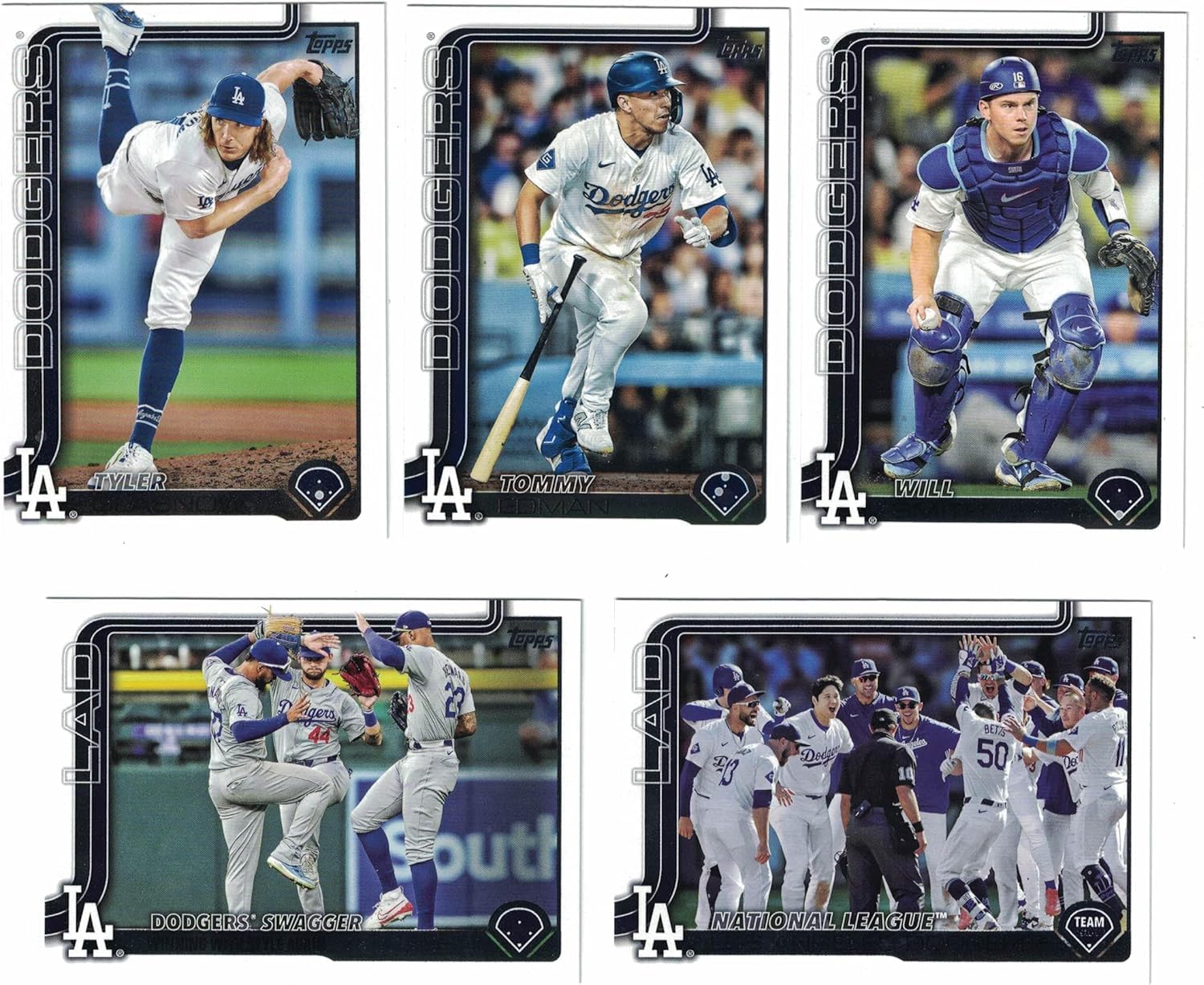 Amazon.com: Los Angeles Dodgers 2025 Topps Complete Mint 33