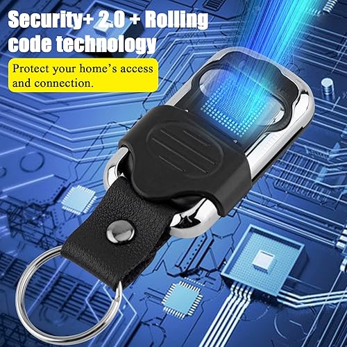 Miniatura 5 de LAWOHO Para liftmaster 891LM 893lm 950ESTD 953ESTD Mandos amarillo Aprender Botón Seguridad+ 2.0 Chamberlain 940EV 953EV 956EV Abridor de puerta de