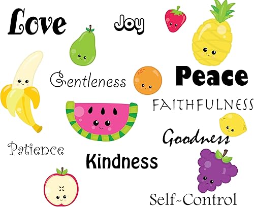 Calcomanías de pared para niños decoración de aula guardería decoración de pared versículo de la Biblia cristiana habitación del Ministerio de los