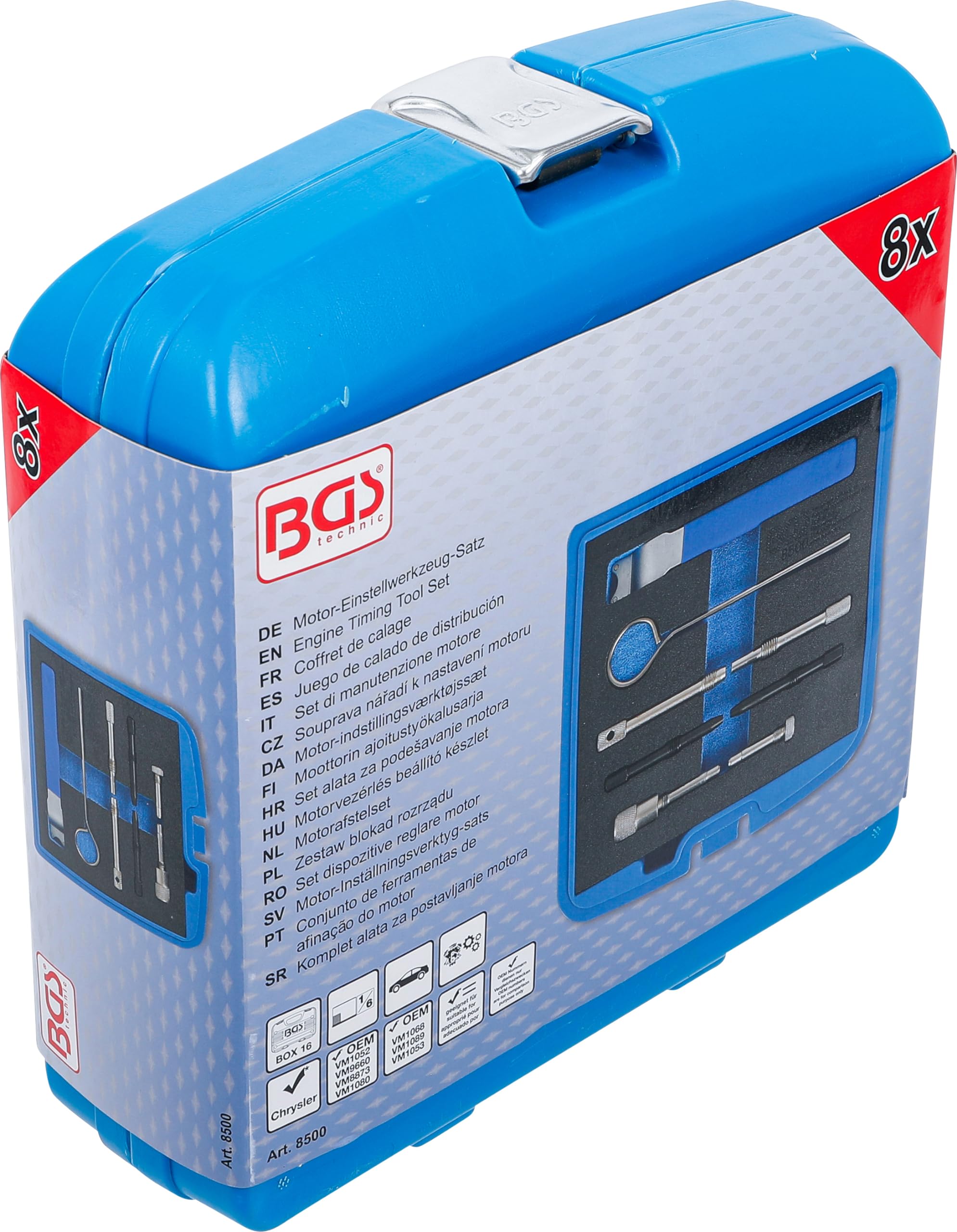 BGS 8500 | Set di manutenzione motore | per Chrysler 2.5 CRD