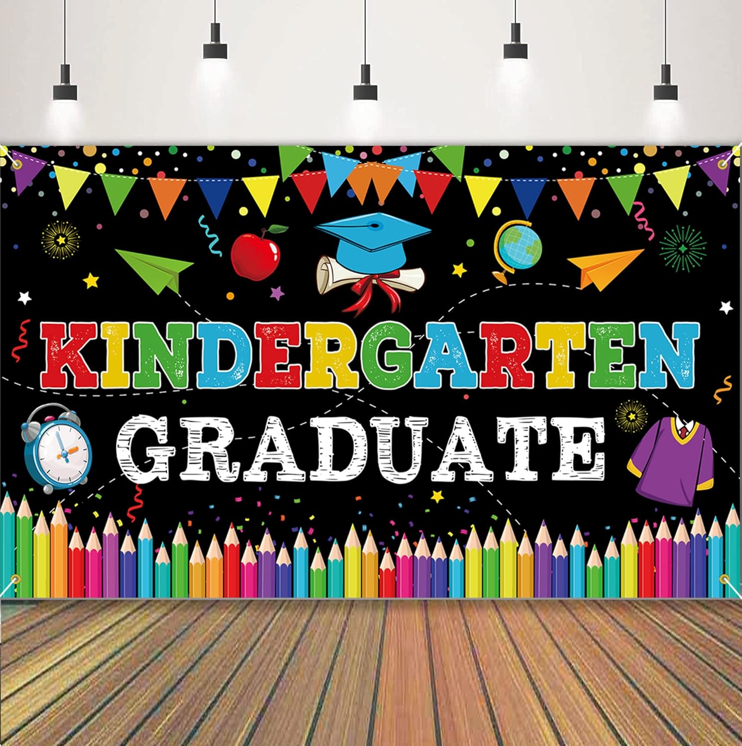 Kindergarten Graduate Banner, Large Kindergarten Graduation