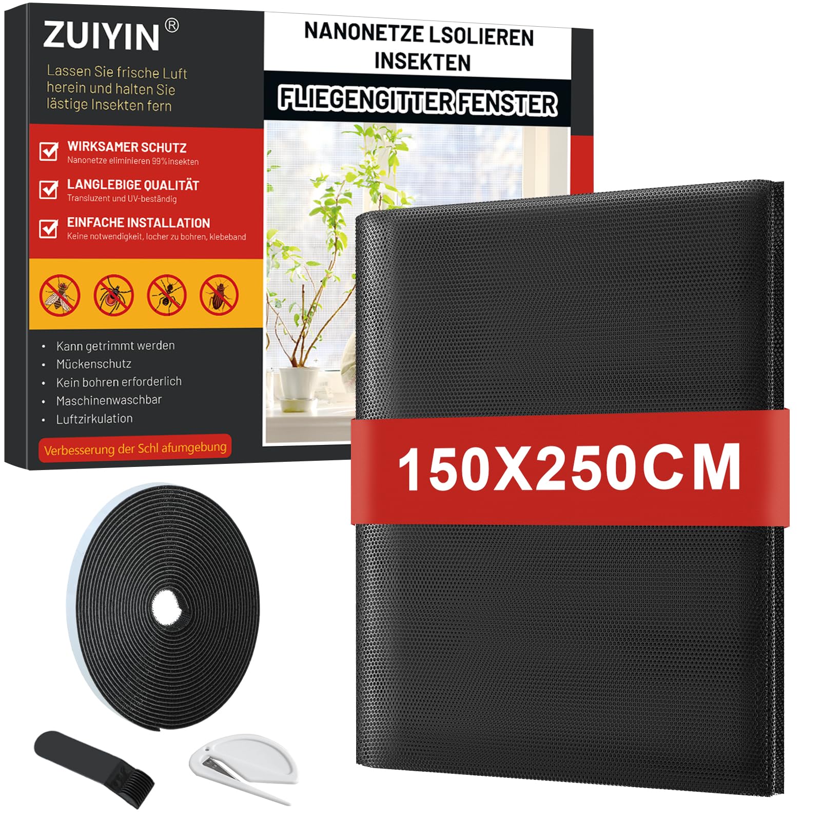 ZUIYIN Fliegengitter Fenster
