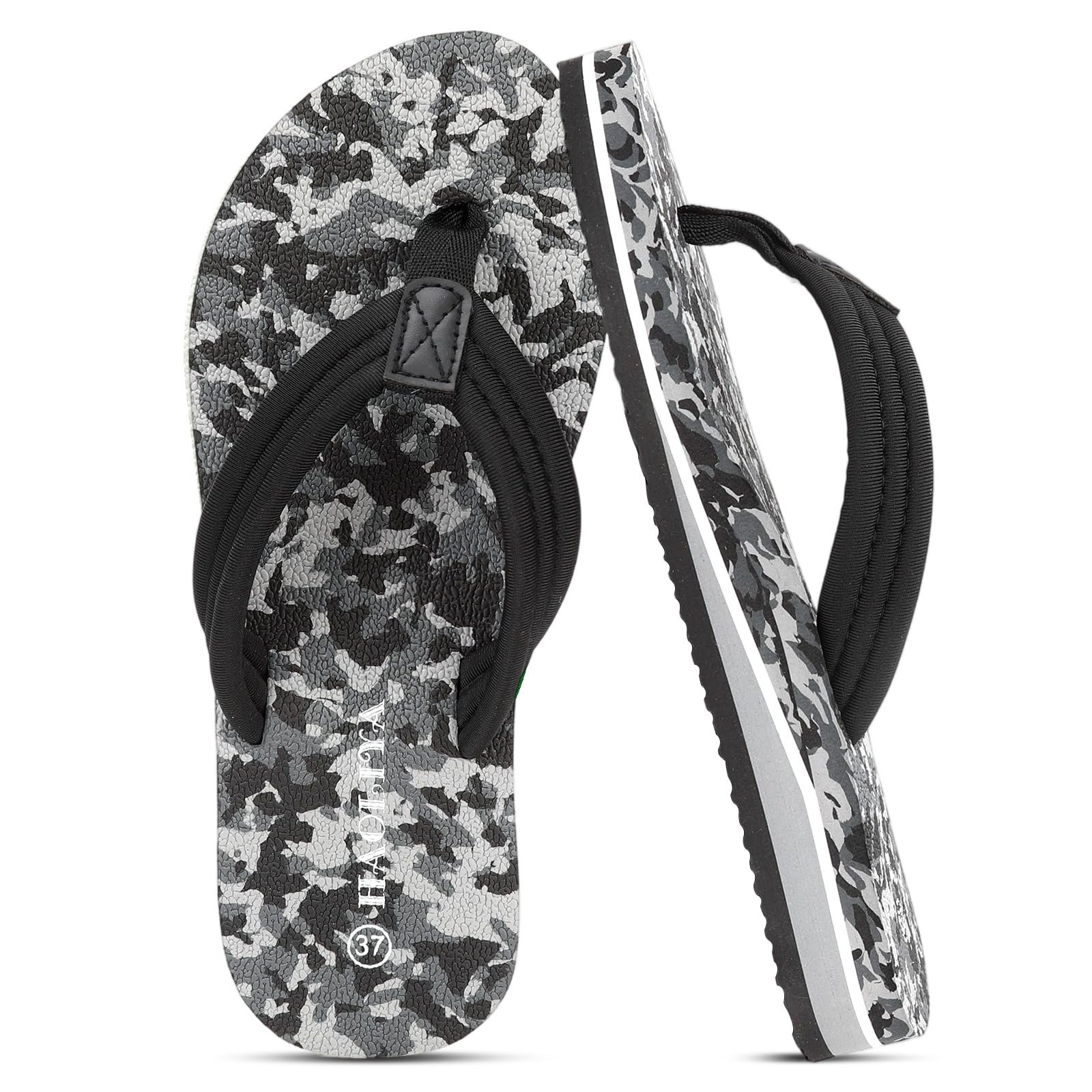 HAOLIRA Flip Flops Damen Stoff Weich Orthopädische Zehentren