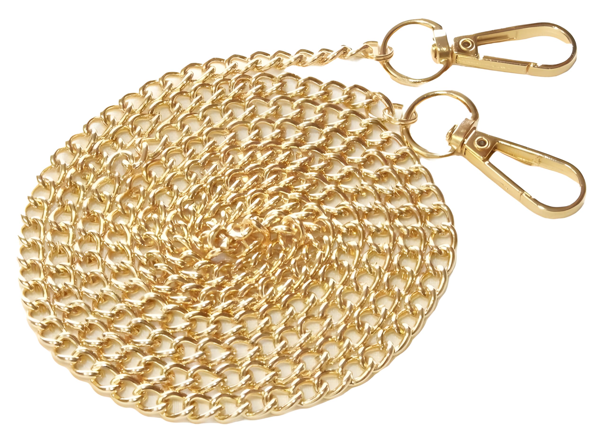 Urban Creation Gold Aluminium Handbag Chain • Lightweight Crossbody Chain Strap • Purse Strap • Mask Lanyard • Bride or Bridesmaid Gift -47.52" Size-1 Pcs -(Golden) (B09V54KGZV) Amazon Price History, Amazon Price Tracker