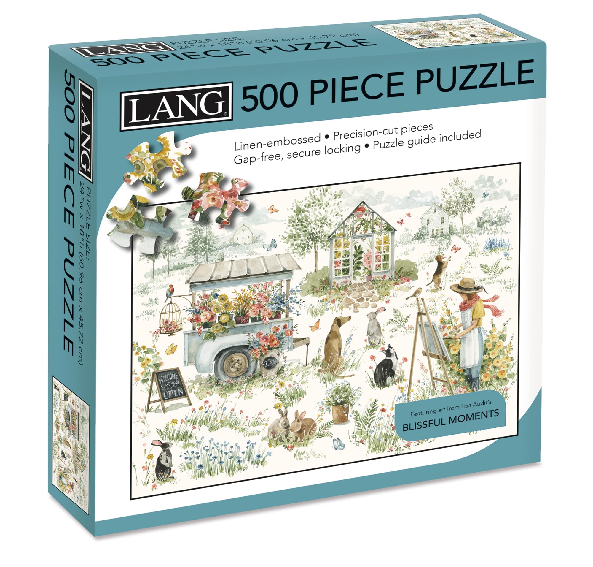 Amazon.com: Lang Blissful Moments Puzzles - 500 Pc (5039193
