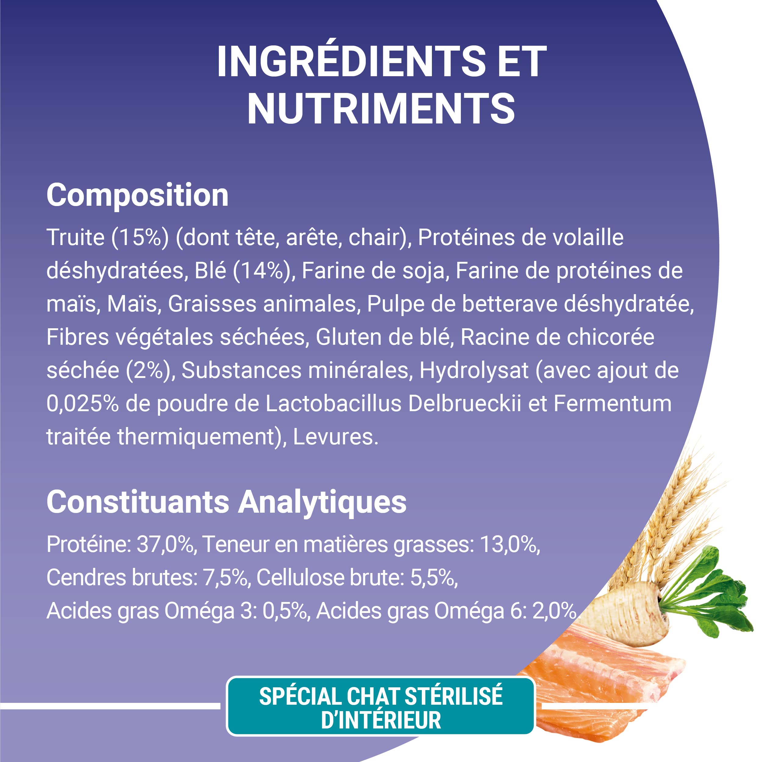 PURINA ONE Bifensis | Speziell für sterilisierte Katzen im Innenbereich | Trockenfutter | hilft bei der Gewichtskontrolle, erhält EIN gesundes Harnsystem, entfernt Magenhaare | Forelle | Beutel 1x 3kg