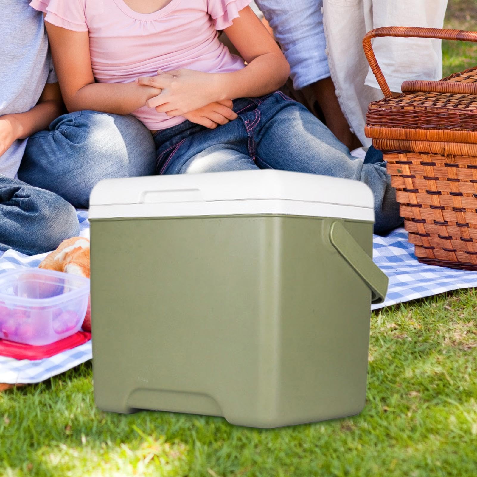Chłodziarki Turystyczne 13,8 L Duża Pojemność, Szczelny I Izolowany | Przenośne, Twarde Lodówki na Outdoor, Kemping, Wędkarstwo, Tailgating, Wędrówki, Plażę, Podróże,