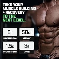Vista 5 de Nutrex Research EAA Hydration EAAs + BCAAs Powder Muscle Recovery, Strength, Muscle Building, Endurance 8G Essential Amino Acids + Apple Pear