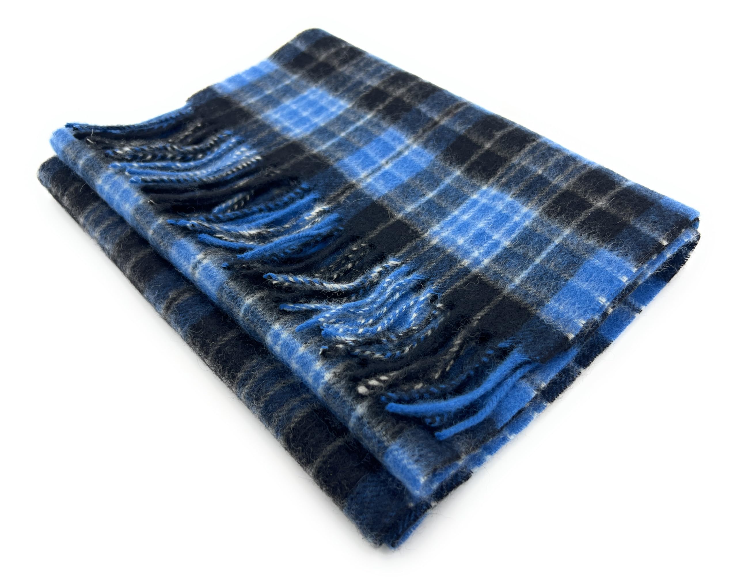Tartan Tweeds Unisex Clark 100% Soft Lambswool Clan Tartan Scarf 30Cm X 180Cm (Clark)