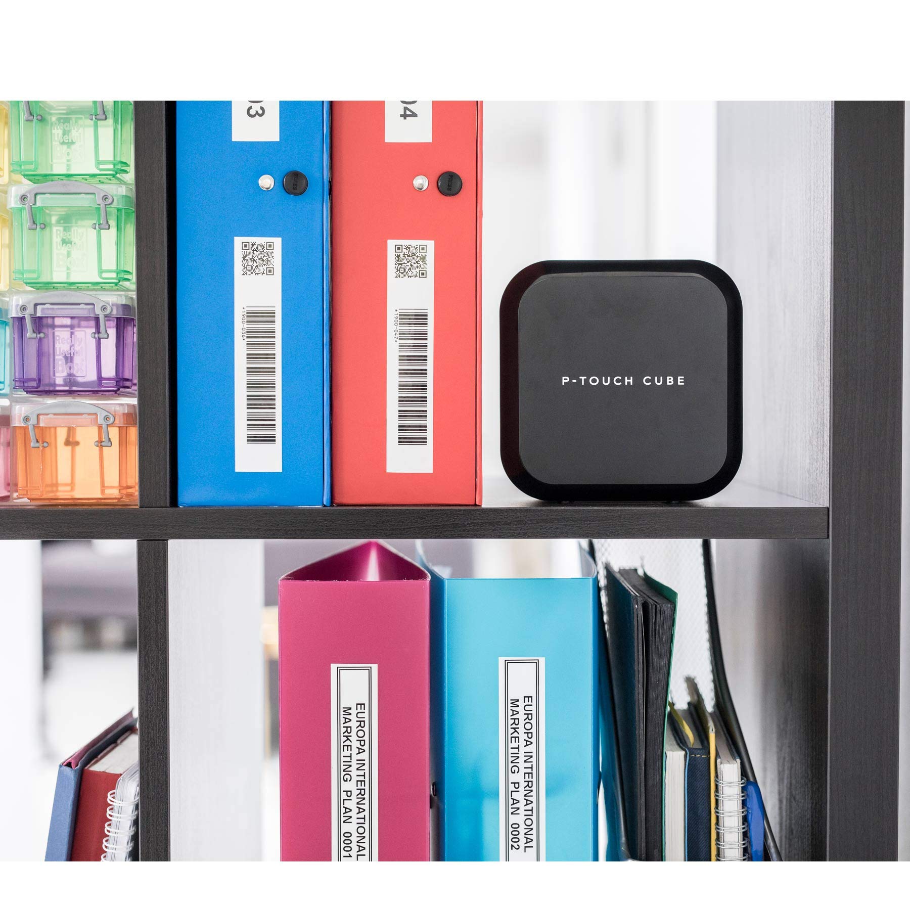 Brother Ptouch CUBE Plus PTP710BT Versatile Label Maker with